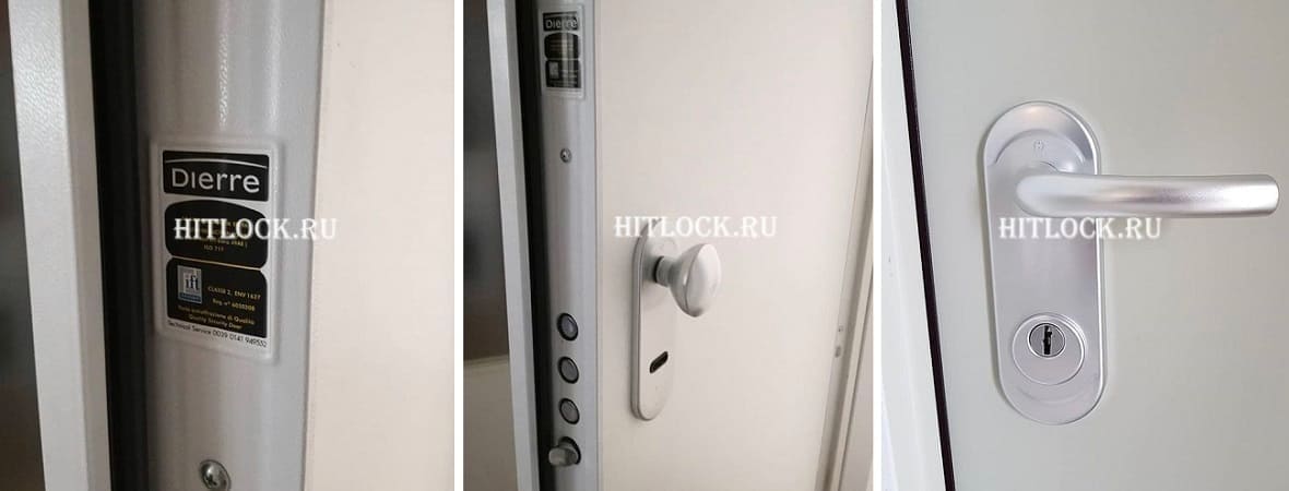 Ремонт входной двери DIERRE