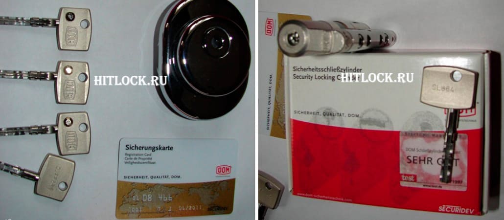 Замена замков DOM