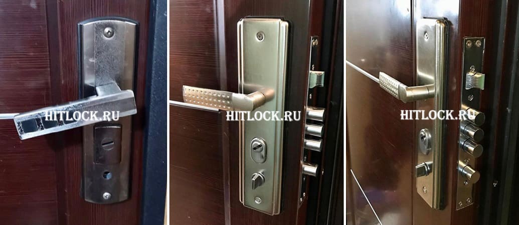 Заменили ручки