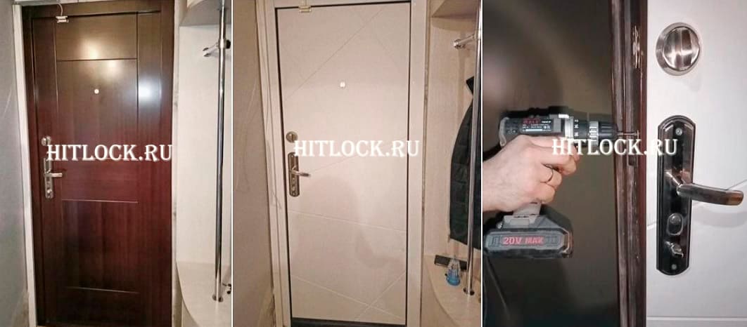 Отремонтировать дверь в новостройке изнутри